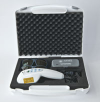 Polylaser in the carry case for mobile laser therapy
